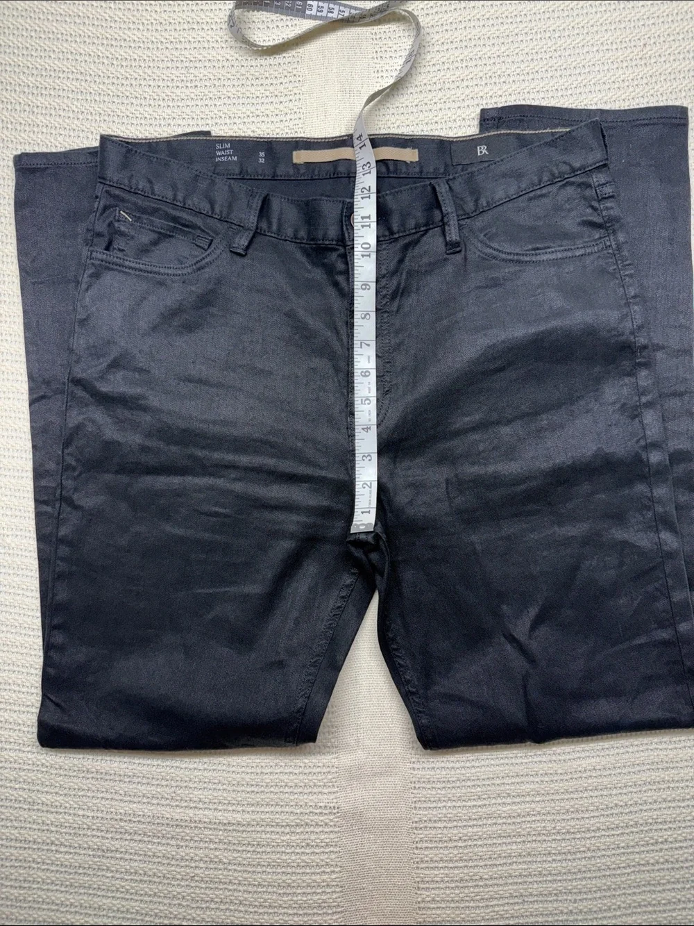 Banana Republic Slim Traveler Black Straight Men’s Pants